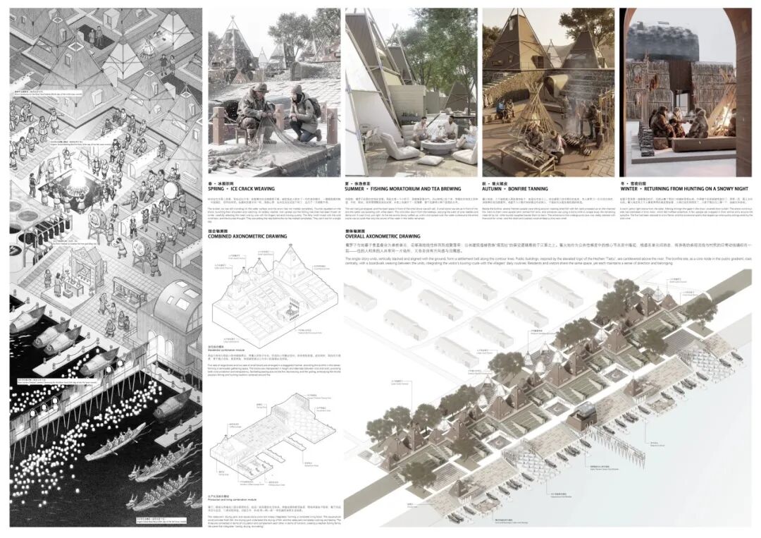 UIA-霍普杯2026国际大学生建筑设计竞赛获奖名单及作品 · 作品图22