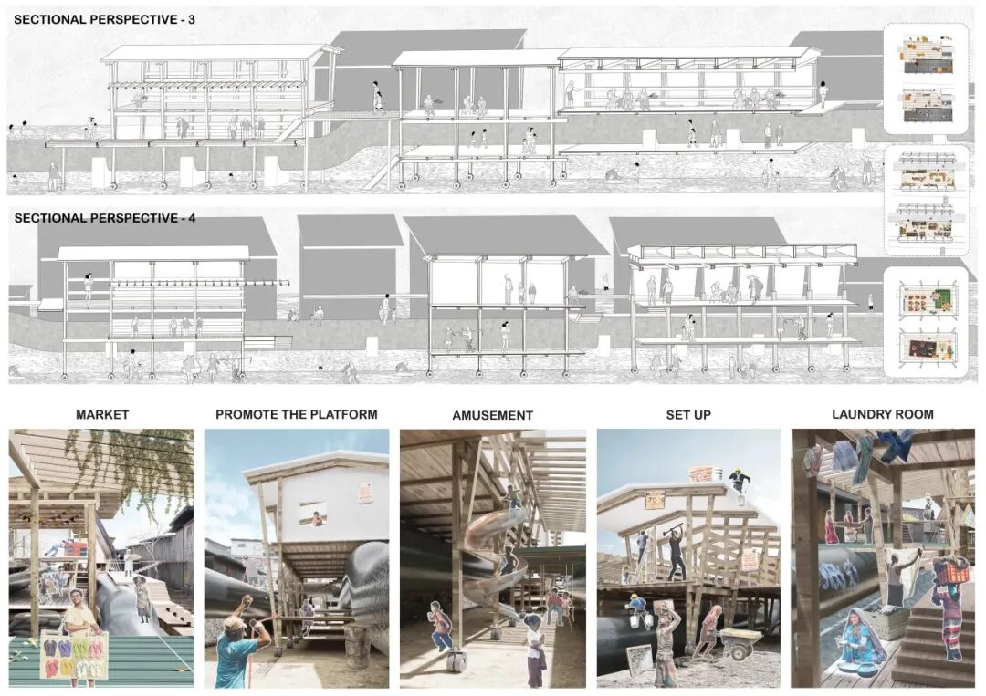 UIA-霍普杯2026国际大学生建筑设计竞赛获奖名单及作品 · 作品图6