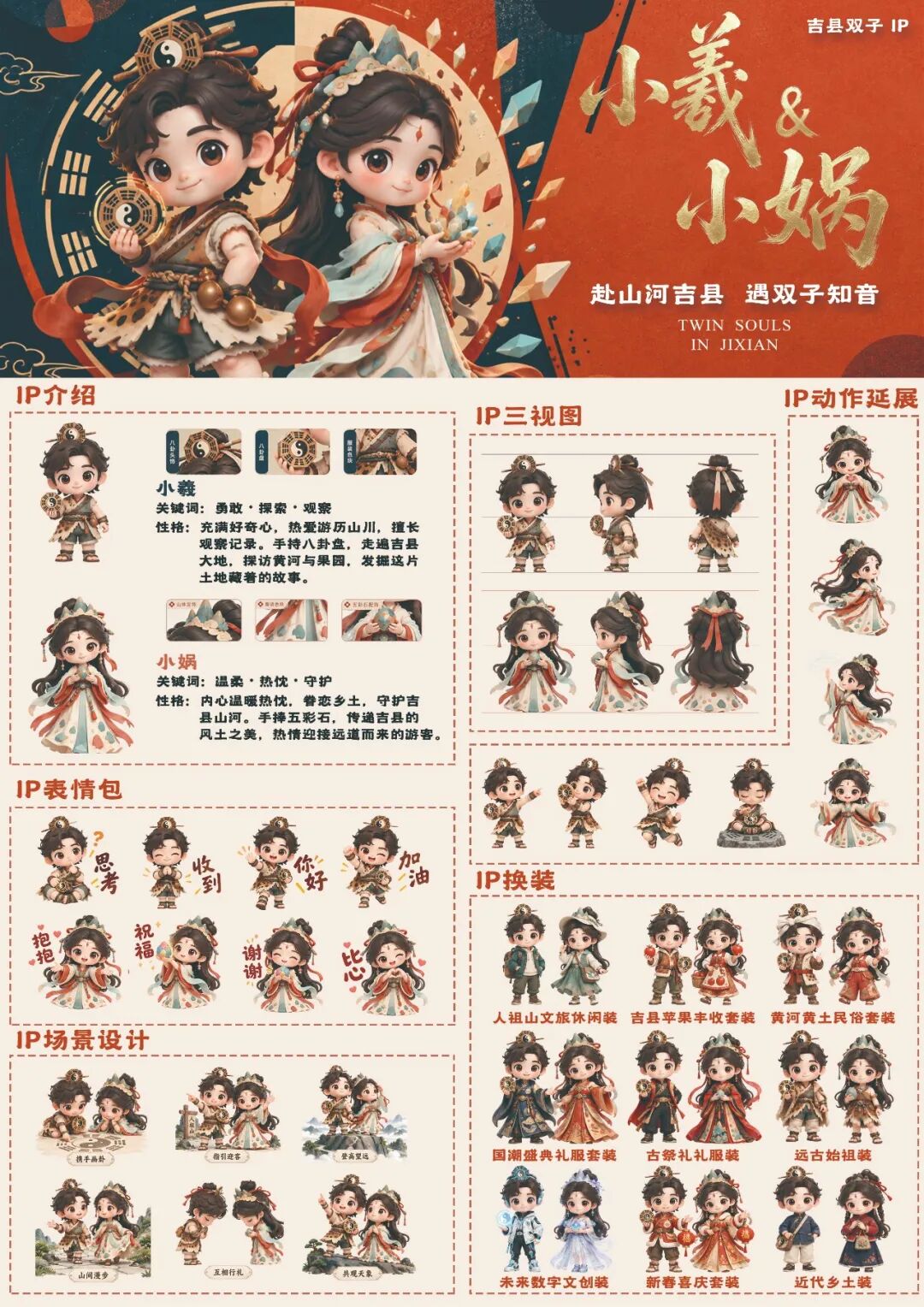 源起人祖·潮涌吉州 | 吉县首届文创设计大赛暨苹果食品创意大赛获奖名单及作品公示 · 作品图4