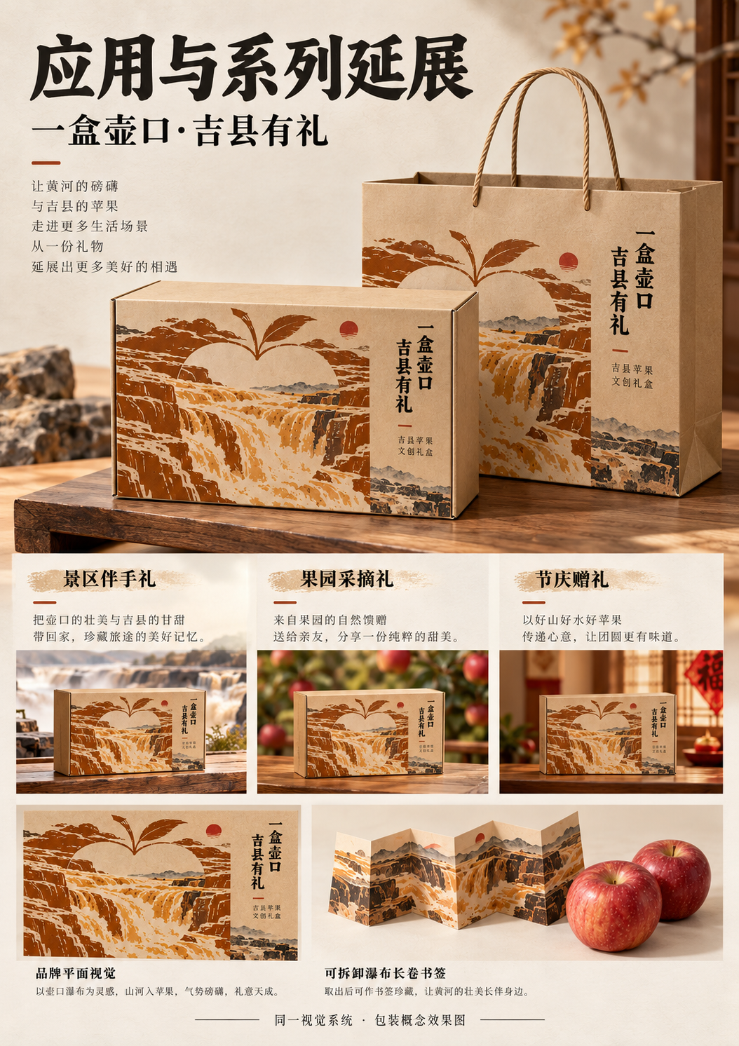源起人祖·潮涌吉州 | 吉县首届文创设计大赛暨苹果食品创意大赛获奖名单及作品公示 · 作品图21