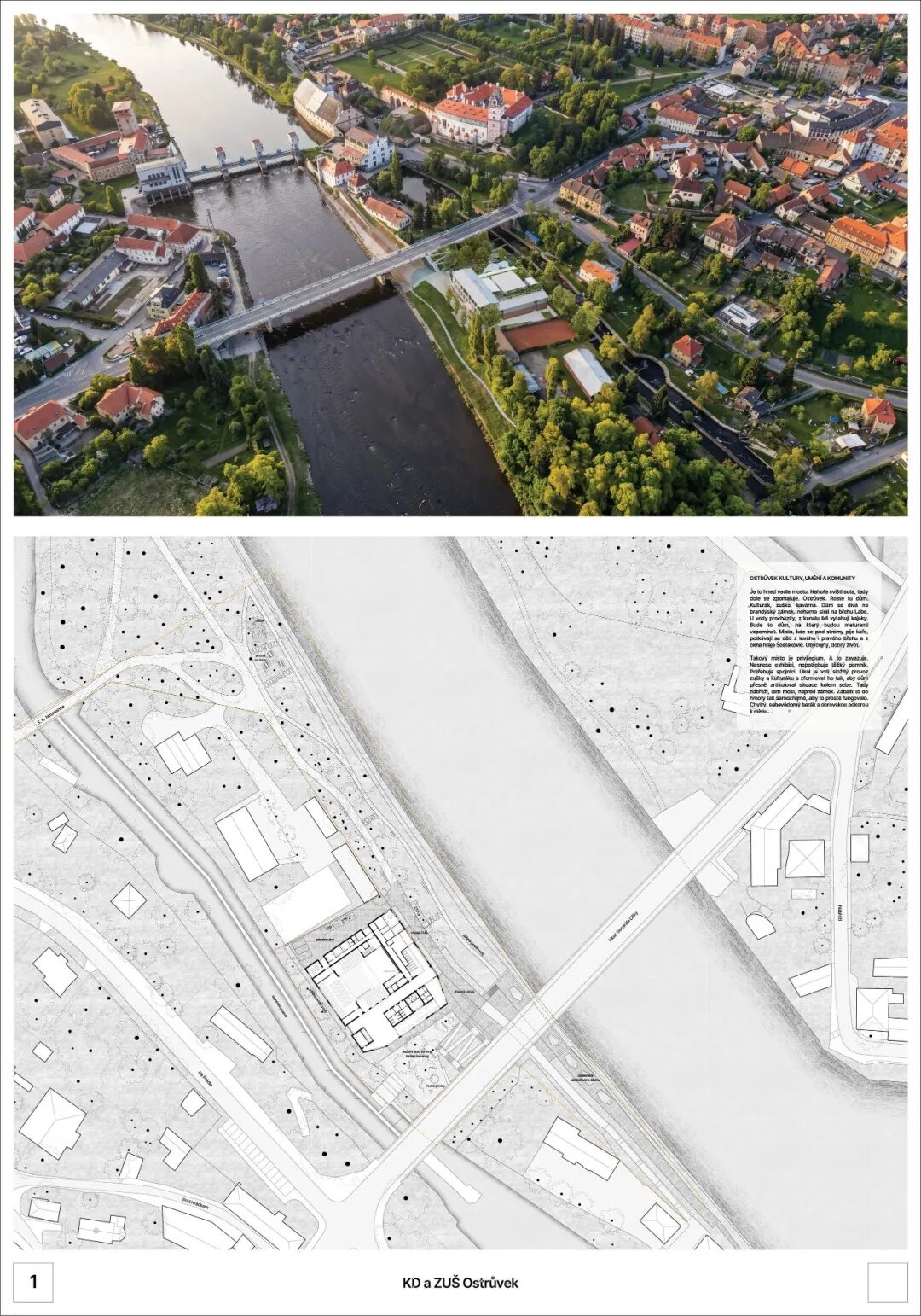 捷克布兰代斯-博莱斯拉夫文化中心设计竞赛获奖作品 · 作品图6