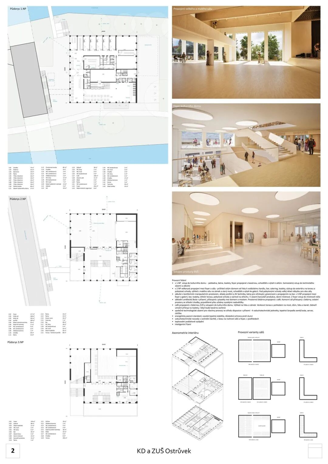 捷克布兰代斯-博莱斯拉夫文化中心设计竞赛获奖作品 · 作品图16