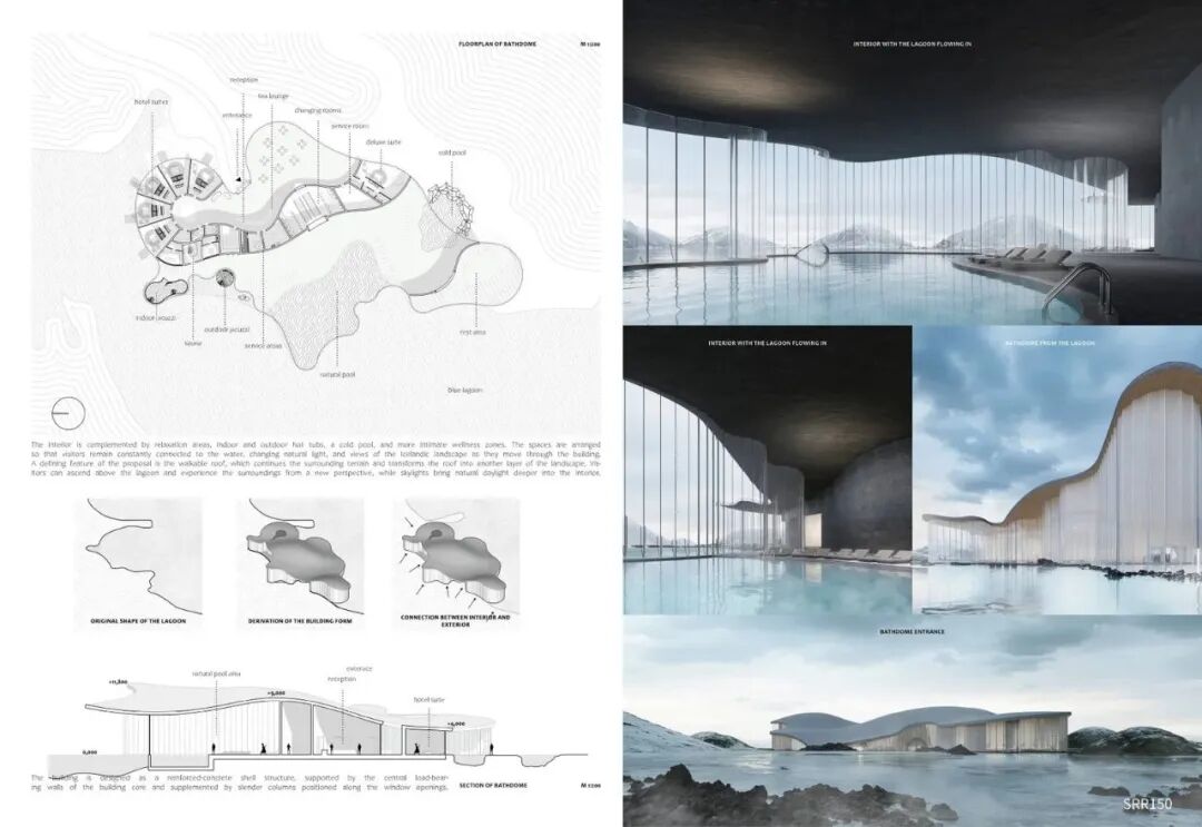 冰岛温泉浴场设计竞赛获奖作品 · 作品图10