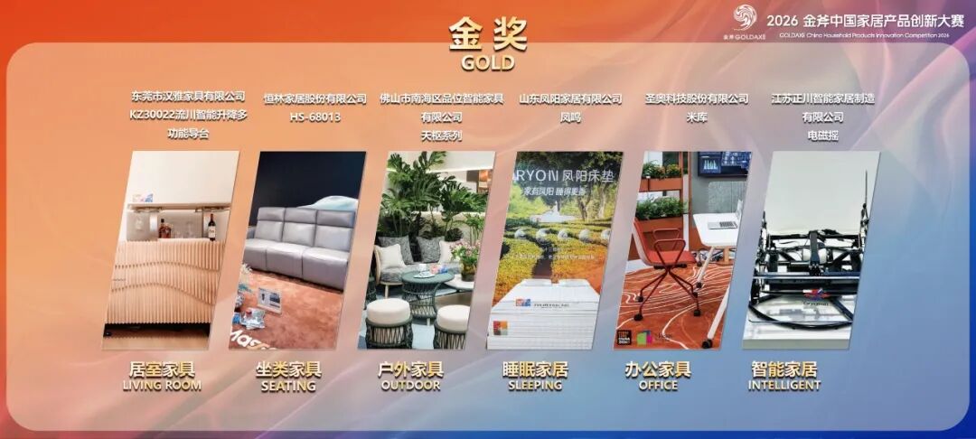 2026金斧中国家居产品创新大赛60件获奖作品 · 作品图12