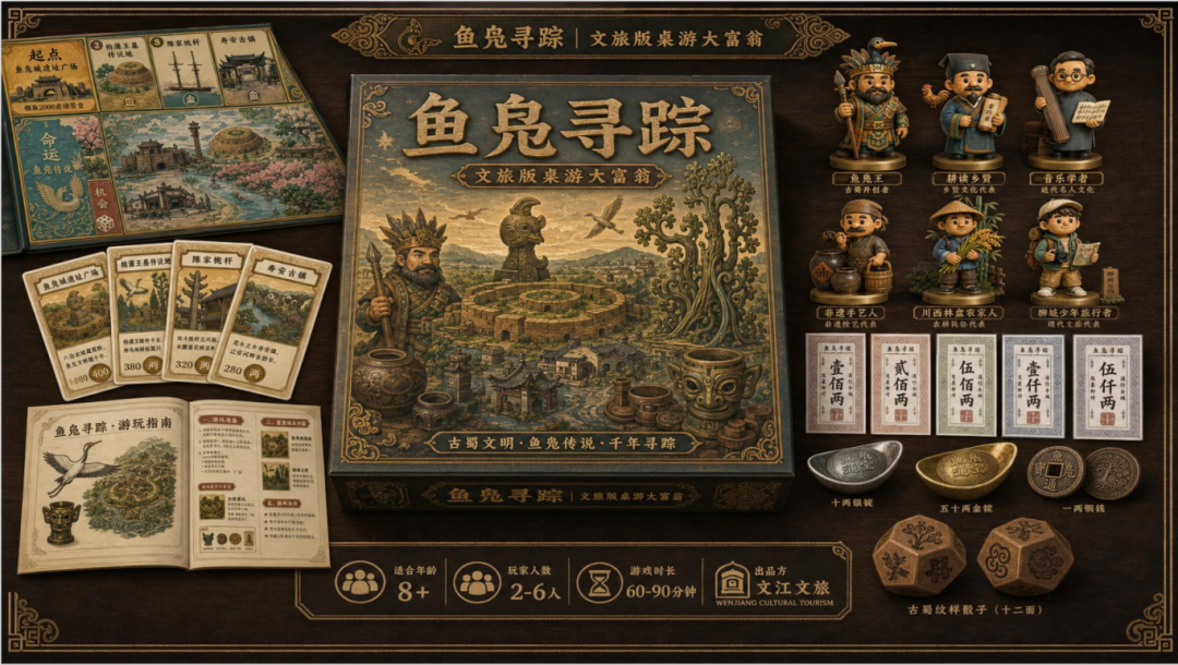 “一张可带走的温江城市名片”2026“温江礼物”创意设计大赛获奖作品 · 作品图2