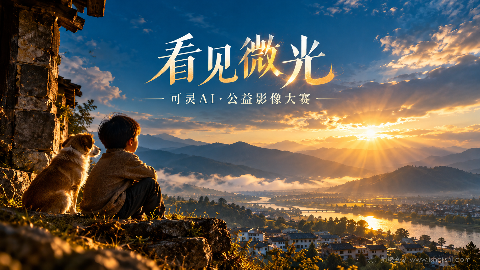 “看见微光”可灵AI公益影像大赛