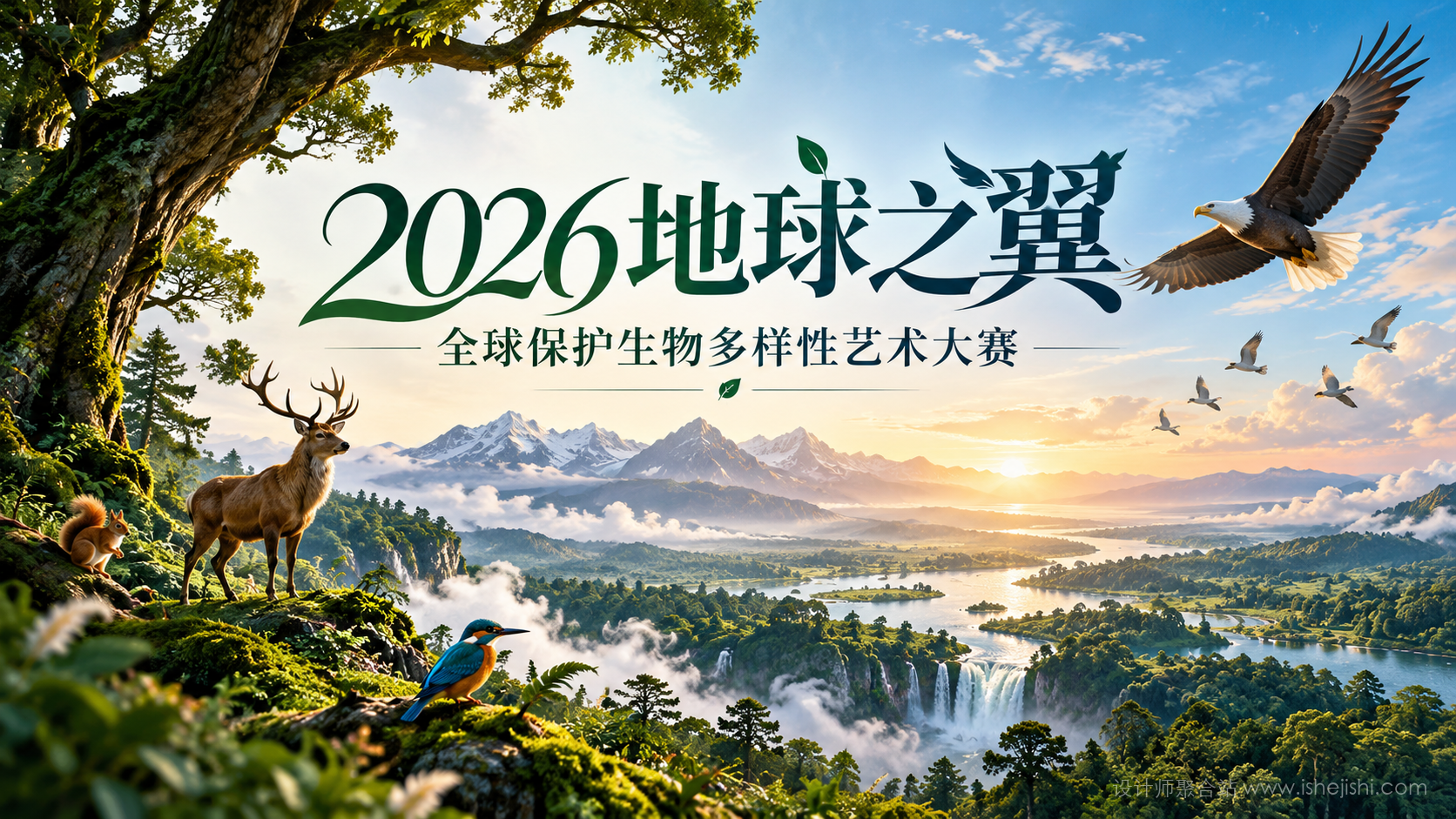 2026地球之翼全球保护生物多样性艺术大赛
