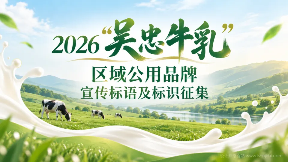 2026“吴忠牛乳”区域公用品牌宣传标语及标识征集