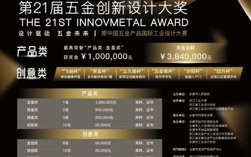 2026 第21届五金创新设计大奖
