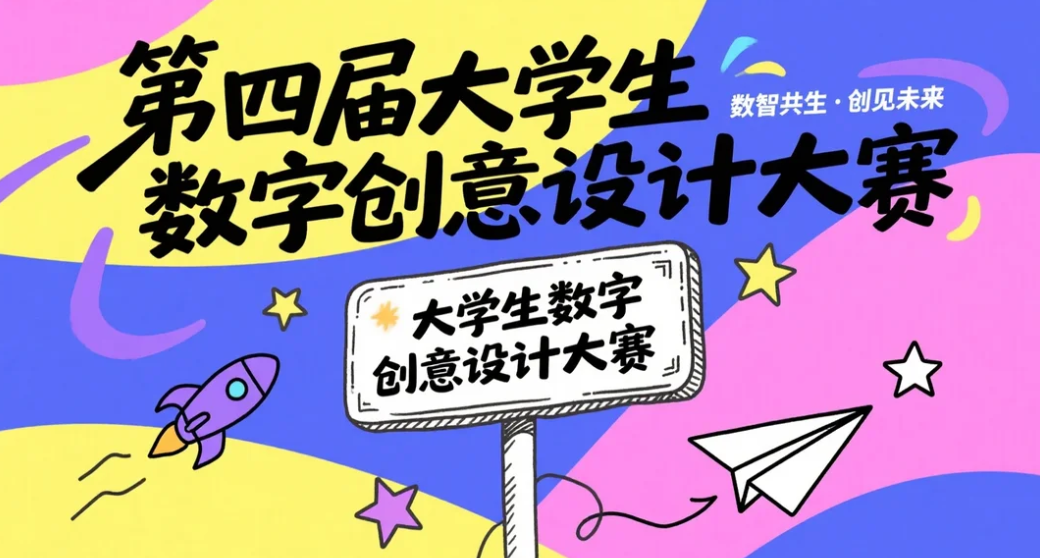 2026第四届大学生数字创意设计大赛 2026第四届大学生数字创意设计大赛