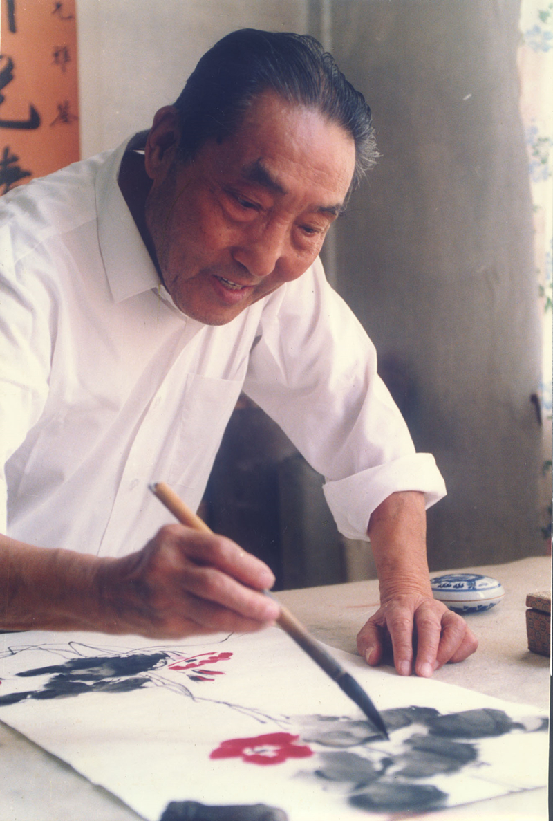 钱君匋肖像