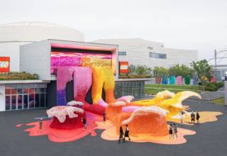 乐高花植展把手工拼搭接入数字花流